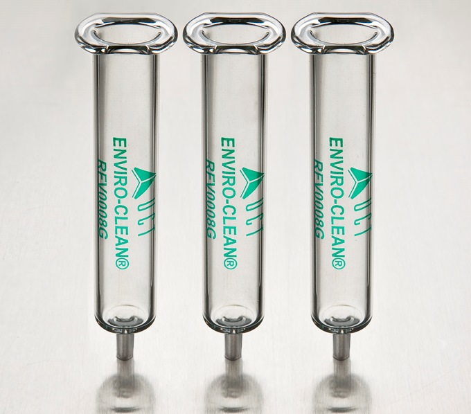 Empty Glass Reservoirs