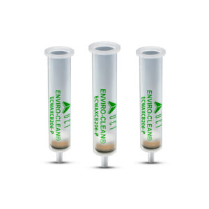 PFAS Analysis Dual Phase Cartridge 200 mg ECWAX  + 50 mg Graphitized Carbon Black PE Frits