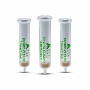 PFAS Analysis Dual Phase Cartridge 500 mg ECWAX  + 50 mg Graphitized Carbon Black PE Frits