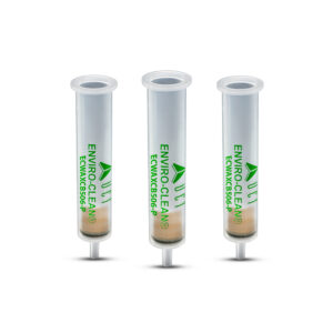 PFAS Analysis Dual Phase Cartridge 500 mg ECWAX  + 50 mg Graphitized Carbon Black PE Frits