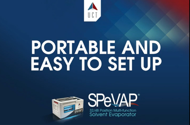 SPeVAP® Solvent Evaporator / Portable and easy to set up