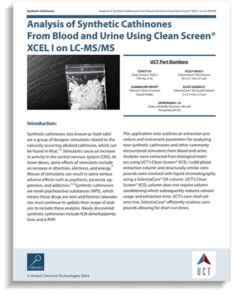 Analysis of Synthetic Cathinones