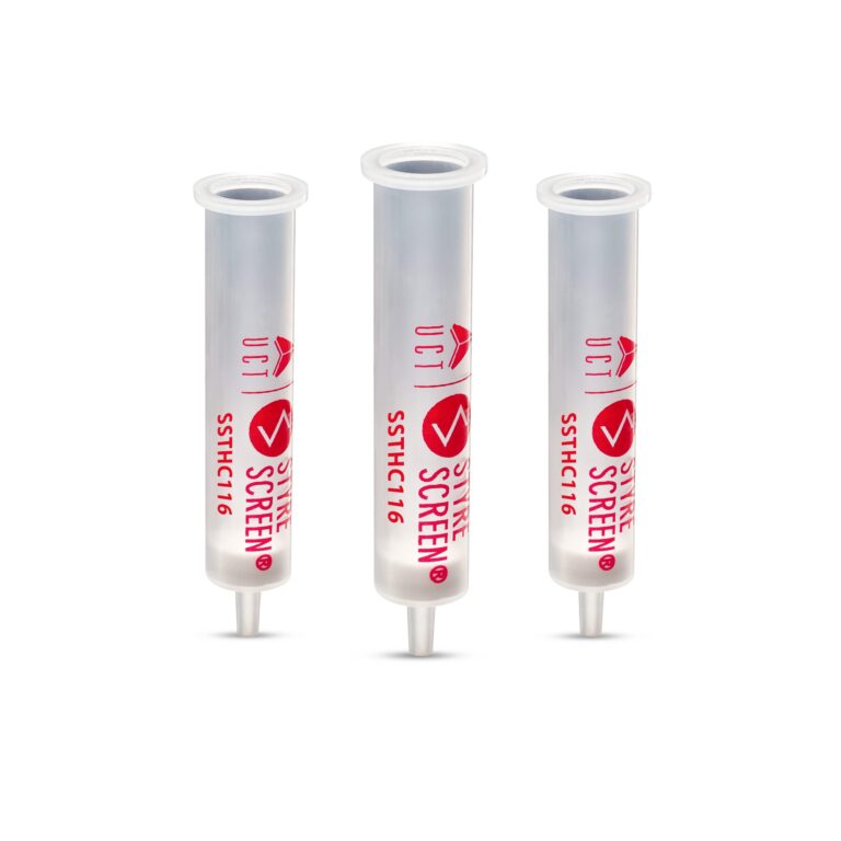 THC, THC-OH, and THC-COOH CONFIRMATIONS IN WHOLE BLOOD BY LC-MS/MS or GC-MS USING 100 mg STYRESCREEN® SSTHC
