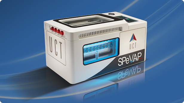SPEVAP Solvent Evaporator by United Chemical Technologies for efficient solvent removal in laboratory sample preparation