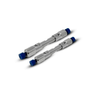 Selectra PFAS Delay Column for optimized PFAS contaminant retention with high-purity spherical silica and reverse-phase compatibility